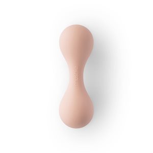 Mushie Silicone Baby Rattle Toy - Blush